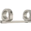 Dnz game reaper 1-piece scope mount - browning a-bolt long action 30mm medium silver