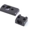 Weaver 2-piece grand slam steel dovetail scope base - mauser fn black
