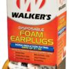 Walker's foam ear plugs (200 pair/box)