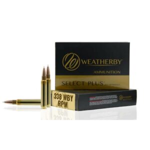 Weatherby Select Plus Barnes TTSX Rifle Ammunition .338 WBY RPM 225gr PT 2800 fps 20/ct - FAST SHIPPING-NO CREDIT CARD FEES
