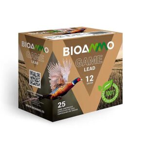 BIOAMMO Lead Game Pheasant Shotshells 12 ga 2-3/4" 1-1/4 oz 1250 fps #4 25/ct - FAST SHIPPING-NO CREDIT CARD FEES