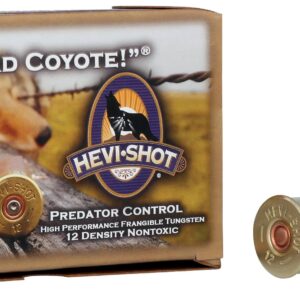 HEVI-SHOT DEAD COYOTE 12GA 3IN 1-3/8OZ 00 BUCK 5 RD/BX 20 BX/CS - FAST SHIPPING-NO CREDIT CARD FEES