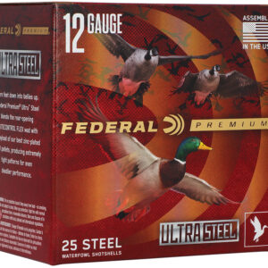 FEDERAL 12GA 3 1/2" 1 1/2OZ  2 & 4 1500 FPS "ULTRASTEEL"  25 RD/BX 10 BX/CS - FAST SHIPPING-NO CREDIT CARD FEES