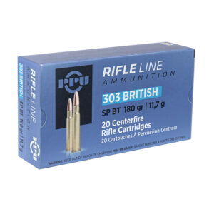 PPU 303 BRITISH 180GR SP 20RD BOX 10 BOXES PER CASE - FAST SHIPPING-NO CREDIT CARD FEES