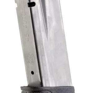 S&W M&P45 MAGAZINE 45 ACP, 14 RD BLK BS PLATE