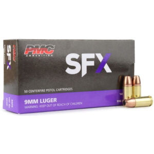PMC SFX Premium Ammo 9mm SFX HP 147 gr. 50 rd. - FAST SHIPPING-NO CREDIT CARD FEES
