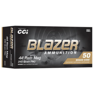 CCI Blazer Brass Pistol Ammo 44 Magnum 240 gr. FMJ 50 rd. - FAST SHIPPING-NO CREDIT CARD FEES