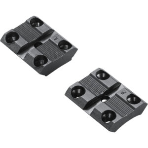 Weaver Classic Aluminum Base Pair Matte Black Browning XBolt Blister Pack