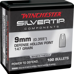 Winchester Ammo WB9ST147X Centerfire Handgun Reloading 9mm 147gr Silvertip Hollow Point 100 Per Box/10 Case - FAST SHIPPING-NO CREDIT CARD FEES