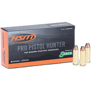 HSM Pro Pistol Hunter Ammunition 44 Mag. Sierra Soft Point 300 gr. 50 rd. - FAST SHIPPING-NO CREDIT CARD FEES