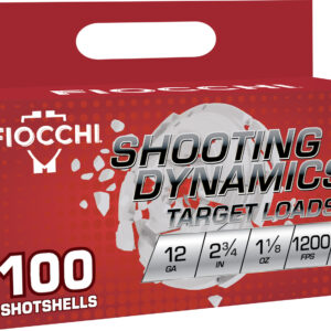 Fiocchi 12SDB187 Shooting Dynamics 12Gauge 2.75" 1 1/8oz 7.5Shot 100 Per Box/2 Case - FAST SHIPPING-NO CREDIT CARD FEES