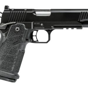 Kimber Mfg, Inc 3600300 DS Warrior 45 ACP 13+1 5" Matte Stainless Barrel, KimPro Black Optic Cut/Serrated Slide, Black Stainless Steel Frame w/Beavertail & Picatinny Rail, Black Carbon Fiber Grip, Am