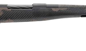 Fierce Firearms RGESC25CM18BTS Carbon Rogue 25 Creedmoor 3+1 18" Carbon Fiber Match Grade Threaded Barrel, Black Cerakote Stainless Steel Drilled & Tapped Receiver, Trophy Camo LR Negative Comb Carbon
