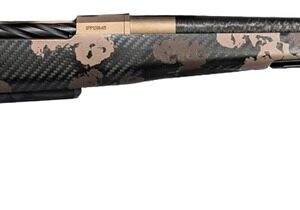 Fierce Firearms ROGTCX22CM18BRS CT Rogue XP 22 Creedmoor 3+1 18" Smoked Bronze Cerakote Titanium Receiver Sonora Ambush Camo Right Hand