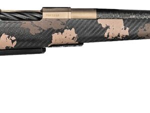 Fierce Firearms RIVSCX25CM20BDS Carbon Rival XP 2.0 25 Creedmoor 20" Smoked Bronze Cerakote Spiral Fluted Stainless Steel Barrel & Drilled & Tapped Receiver, Desert Shadow Camo Adj Comb Carbon Fiber S