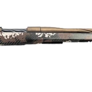 Fierce Firearms Twisted Rage LR Full Size 308 Win 4+1 18" Smoked Bronze Cerakote Match Grade/Spiral Threaded Stainless Steel Barrel, Drilled & Tapped Receiver, Desert Shadow Camo Push Button Adj Comb