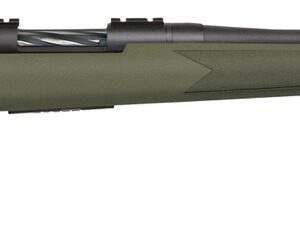 Mossberg 28080 Patriot 450 Bushmaster 4+1 20" Matte Blued Threaded Barrel, OD Green Synthetic Stock