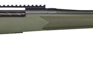 Mossberg 28223 Patriot 6.5 PRC 4+1 24" Matte Blued Fluted Threaded Barrel, OD Green Synthetic Stock