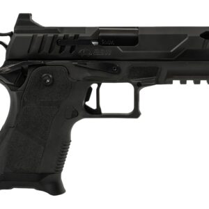 Oa Defense 2311 Pro Compact Frame 9mm Luger 15+1 4.25" DLC Black Steel Optic Ready/Serrated Slide, Black Aluminum Frame w/Picatinny Rail, Black Polymer Grip, Ambidextrous