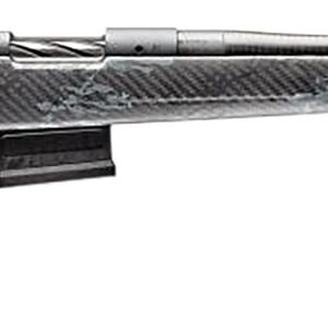 Bergara Rifles B14S7515CF B-14 Crest CF 25 Creedmoor 5+1 20" Carbon Fiber Threaded Barrel, Sniper Gray Cerakote Steel Drilled & Tapped Receiver, Fixed Carbon Fiber w/Black & Gray Sponge Accents Stock,
