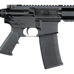 Andro Corp Industries 3008CBMPS ACI-15 CQB 300 Blackout 30+1 Black Nitride Threaded Barrel, Black Anodized Aluminum Receiver w/Picatinny Rail, M-LOK Handguard, Black Polymer SBA3 Pistol Brace, A2 Grip