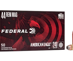 FED AM EAGLE 44MAG 240GR JHP 50/1000 - FAST SHIPPING-NO CREDIT CARD FEES