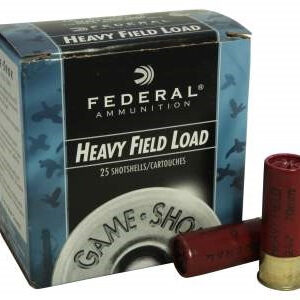 Federal 20 Gauge Ammunition Game-Shok Heavy Field H20275 2-3/4" 7.5 Shot 1oz 1165oz Case of 250 Rounds