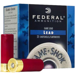 Federal 20 Gauge Ammunition Game-Shok H20475 2-3/4" #7.5 Shot 1oz 1220fps Case of 250 Rounds