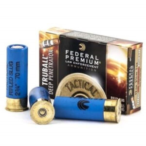Federal 12 Gauge Ammunition Tactical LEB127DPRS 2-3/4" 1 oz Truball Deep Penetrator Rifled Slug HP 5 rounds