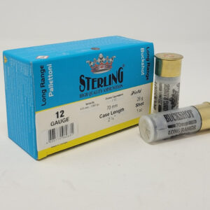 Sterling 12 Gauge Ammunition STRLG12LRBUCK 2-3/4" 1oz 00 Buckshot Long Range 1360fps 10 Rounds