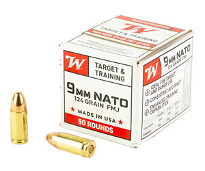 WIN USA 9MM NATO 124GR FMJ 50/1000 - FAST SHIPPING-NO CREDIT CARD FEES