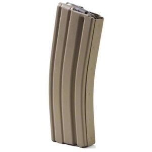 ASC AR Family Rifle Magazine Black Follower Dark Earth Stainless Steel.223 Remington 30/rd