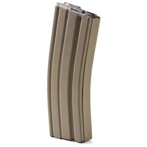 ASC AR Family Rifle Magazine Black Follower Dark Earth Stainless Steel.223 Remington 30/rd