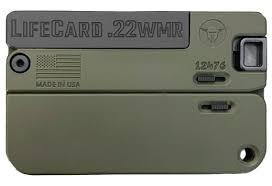 Trailblazer Firearms LifeCard.22 WMR Single Action Handgun Bazooka Green