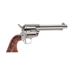 Standard Manufacturing SAA Nickel Revolver.45 Colt 6rd Capacity 5.5" Barrel 2 Piece Grip