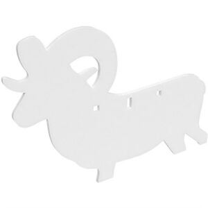 AR500 3/8'' SILHOUETTE / 3-HOLE / RAM