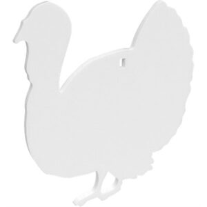 AR500 3/8'' SILHOUETTE / 1-HOLE / TURKEY