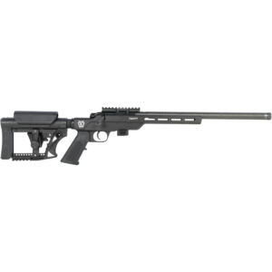 Keystone Carbon Precision Trainer Model 722 Rifle 22 lr 16.5in Alum BLK/Carbon Threaded Barrelw/Case