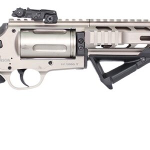 Iver Johnson Arms IJ1000TSN IJ1000 410 Gauge 5rd 18" Satin Nickel Barrel, Satin Nickel Receiver w/Picatinny Rail, Black Fixed Stock