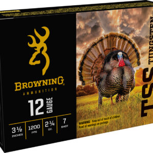Browning Ammo B193921247 TSS Tungsten Turkey 12Gauge 3.50" 2 1/4oz Tungsten 7Shot