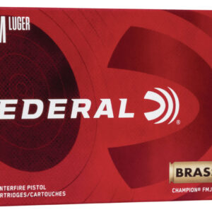 Federal WM5199 Champion Training 9mmLuger 115gr Full Metal Jacket
