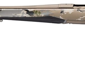 Browning 036125226 X-Bolt 2 Speed Full Size 30-06 Springfield 4+1 22" Smoked Bronze Cerakote Fluted Threaded Barrel & Steel Drilled & Tapped Receiver, Ovix Camo w/Black Overmold Adj Vari-Tech Syntheti