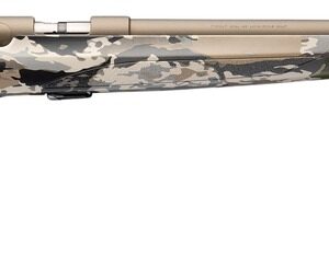Browning 025260270 T-Bolt Speed 17 HMR 10+1 22" Smoked Bronze Cerakote Spiral Fluted Threaded Barrel, Smoked Bronze Cerakote Steel Drilled & Tapped Receiver, Ovix Camo Fixed Synthetic Stock, Right Han
