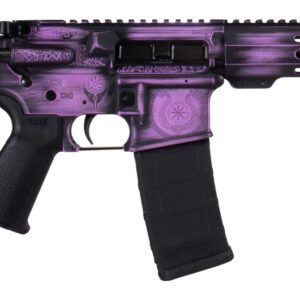Shark Coast Tactical SCC07510VALK-P Valkyrie 5.56 NATO 30+1 10.50" Black Nitride Threaded Barrel, Aluminum Receiver w/Picatinny Rail, M-LOK Handguard, Polymer SB Tactical SBA3 Brace, Magpul MOE Grip,