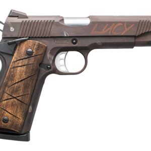 Tisas Arms 10100528AA5 1911 Duty Sports South Exclusive 45 ACP 8+1 5" Stainless Steel Slide & Frame w/Picatinny Rail