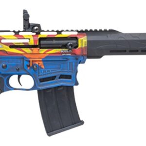Citadel CBOSS2512-AZ Boss25 12 Gauge 3" 5+1 18.75" Threaded Barrel, Arizona Flag Steel Receiver w/Picatinny Rail, Adj Comb Synthetic Butt Stock, Picatinny Rail Forend, Polymer Grip