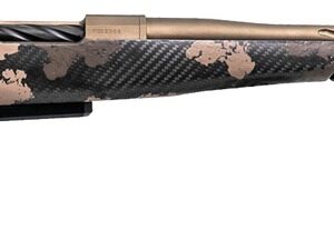 Fierce Firearms ROGSSX25CM20BRS Twisted Rogue XP 25 Creedmoor 3+1 20" Smoked Bronze Cerakote Spiral Fluted Threaded Barrel, Stainless Steel Drilled & Tapped Receiver, Picatinny Rail Forend, Sonora Amb