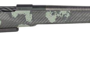Fierce Firearms RIVSCX7PRC22BF Carbon Rival XP 2.0 7mm PRC 3+1 22" Carbon Fiber Match Grade Barrel, Black Cerakote Stainless Steel Drilled & Tapped Receiver, Forest Camo Push Button Adj Cheek Piece Ca