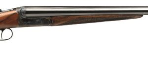 Dickinson LLC Estate Break Open 2.75" 2rd 26" Side By Side Barrel, True Bone-Charcoal Case Hardening Receiver, English Style Turkish Walnut Stock
