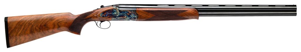 Dickinson LLC Plantation 12 Gauge Break Open 2rd 26" Vent Rib Over/Under Barrel, Case Hardened Moly-Chrome Steel Receiver, Oiled Turkish Walnut Stock
